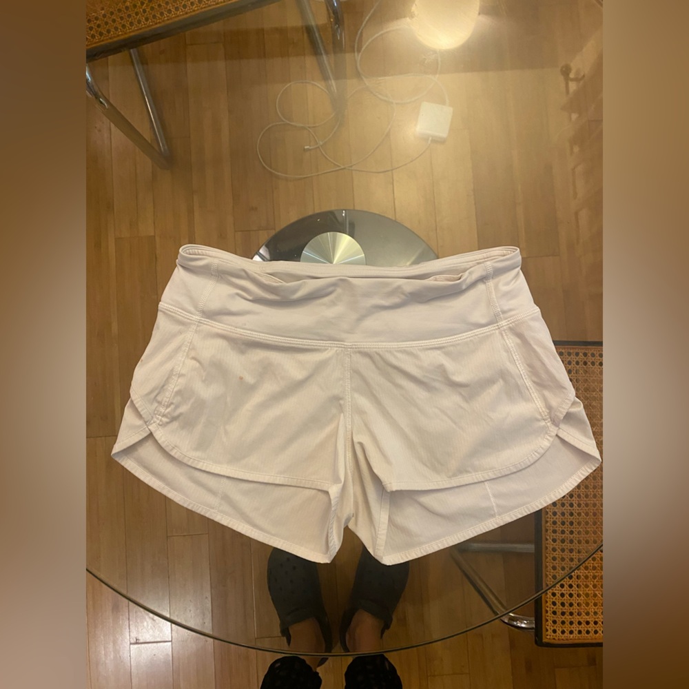 Lulu Lemon White Shorts